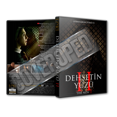 Dehşetin Yüzü 2 - The Nun II - 2023 Türkçe Dvd Cover Tasarımı